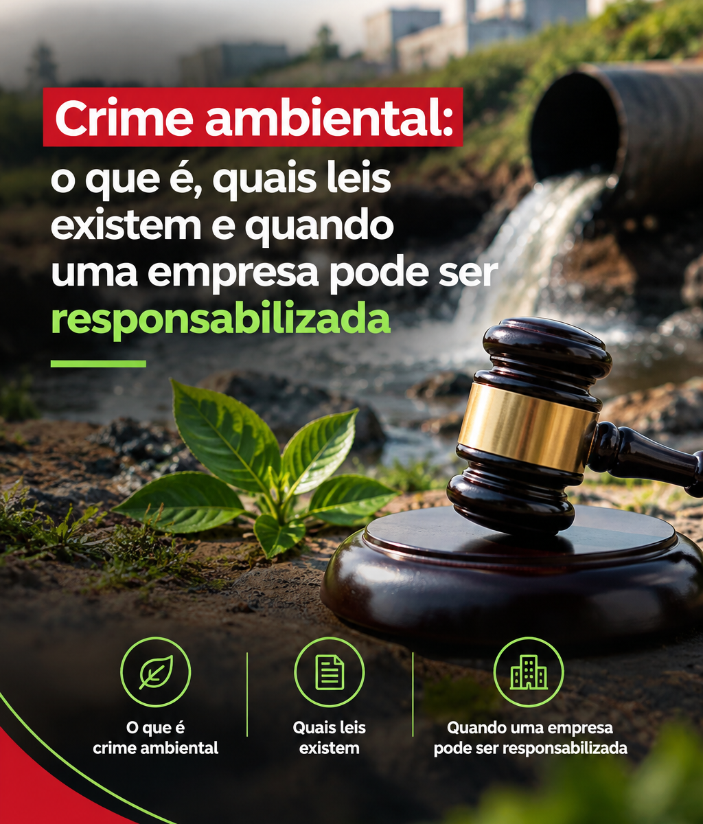 Crime ambiental: o que é, quais leis existem e quando uma empresa pode ser responsabilizada