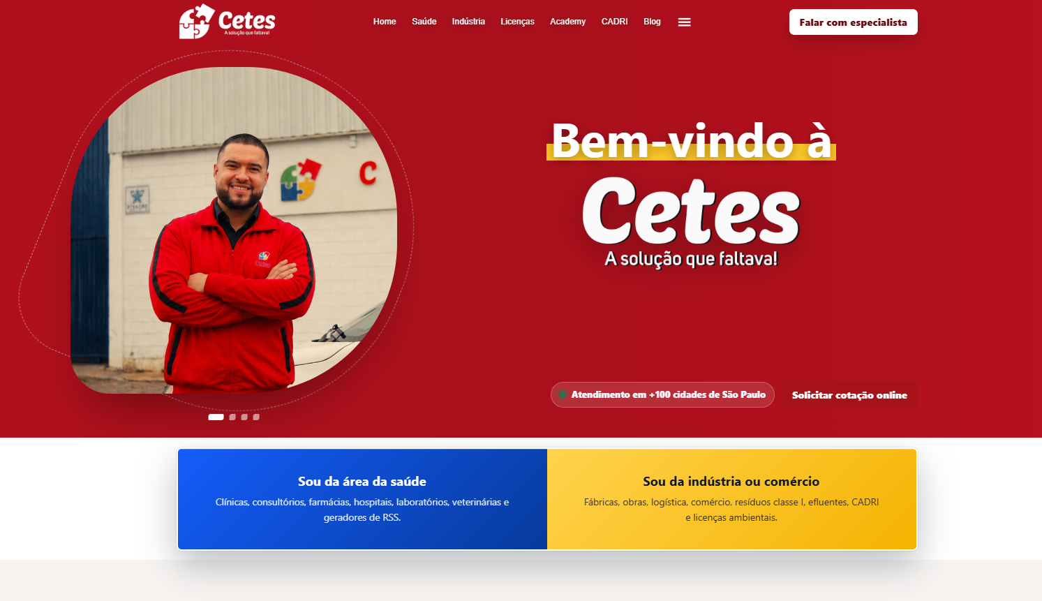 Empresas de Gerenciamento de Resíduos em SP: coleta, transporte, destinação e documentação com a CETES Ambiental